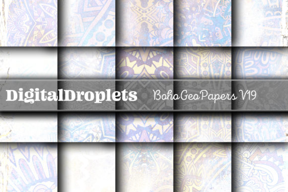 Boho Geo Papers Vol. 19: Versatile Design Assets