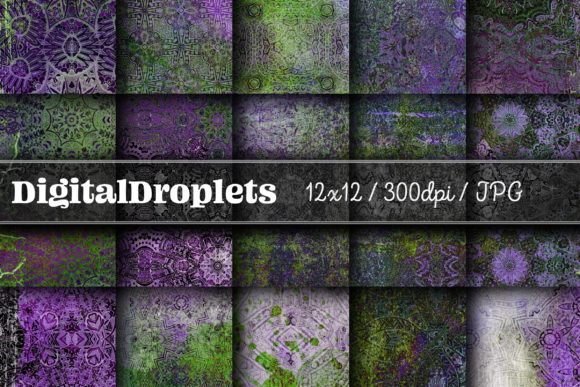 Elevate Your Designs with the Boho Geom Papers Vol. 106 Collection