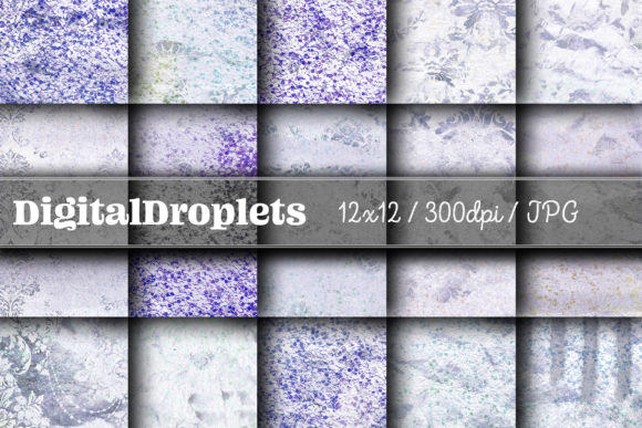 Golden Vintage Garden Vol. 90: A Textured Paper Collection for Designers