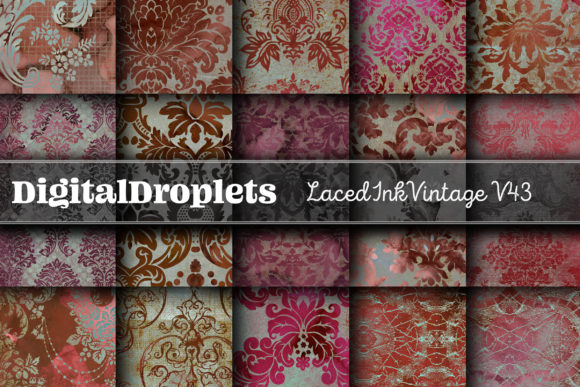 Laced Ink Vintage Vol. 43: Timeless Texture for Modern Design