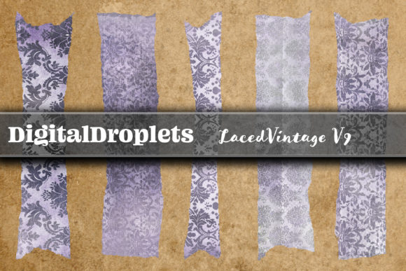 Laced Vintage Vol. 9 | 180 Washi: A Designer's Texture Toolkit