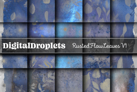 Rusted Flow Leaves Vol. 1: A Grunge Paper Collection