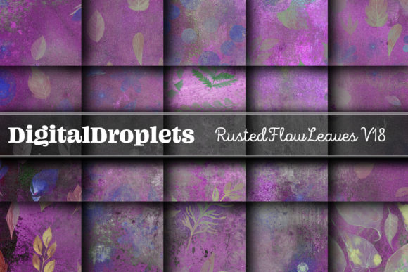Rusted Flow Leaves Vol. 18: Grungy Textures for Design